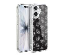 Head Case Designs Officially Licensed Frida Kahlo Black Heart Typography Gel Case [Military Grade Protection] Compatible with Apple iPhone 17 and Compatible with MagSafe