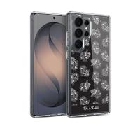 Head Case Designs Officially Licensed Frida Kahlo Black Heart Typography Gel Case [Military Grade Protection] Compatible with Samsung Galaxy S26 Ultra and Compatible with MagSafe