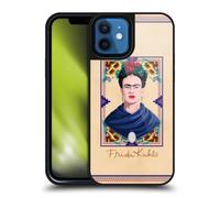Head Case Designs Officially Licensed Frida Kahlo Blue Portrait Gel Armour Case [Military Grade Protection] Compatible With Apple iPhone 12 / iPhone 12 Pro