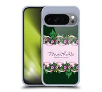 Head Case Designs Officially Licensed Frida Kahlo Border Purple Florals Gel Case [Military Grade Protection] Compatible with Google Pixel 10 and Compatible with MagSafe