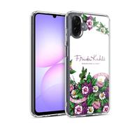 Head Case Designs Officially Licensed Frida Kahlo Bunch Purple Florals Gel Case [Military Grade Protection] Compatible With Samsung Galaxy A07 4G