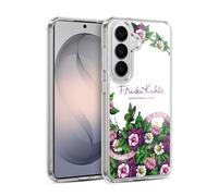 Head Case Designs Officially Licensed Frida Kahlo Bunch Purple Florals Gel Case [Military Grade Protection] Compatible with Samsung Galaxy S26 and Compatible with MagSafe