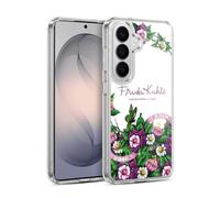 Head Case Designs Officially Licensed Frida Kahlo Bunch Purple Florals Gel Case [Military Grade Protection] Compatible with Samsung Galaxy S26 Plus and Compatible with MagSafe