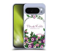 Head Case Designs Officially Licensed Frida Kahlo Bunch Purple Florals Gel Case [Military Grade Protection] Compatible with Google Pixel 10 Pro XL and Compatible with MagSafe