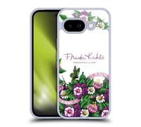 Head Case Designs Officially Licensed Frida Kahlo Bunch Purple Florals Gel Case [Military Grade Protection] Compatible With Google Pixel 9A