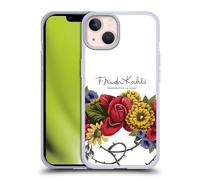 Head Case Designs Officially Licensed Frida Kahlo Bunch Red Florals Gel Case [Military Grade Protection] Compatible with Apple iPhone 13 and Compatible with MagSafe