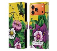 Head Case Designs Officially Licensed Frida Kahlo Butterfly Purple Florals Leather Wallet Case Compatible With Apple iPhone 17 Pro Max