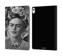 Head Case Designs Officially Licensed Frida Kahlo Floral Headdress Portraits And Quotes Leather Wallet Case Compatible With Apple iPad Air 13 2024/2025