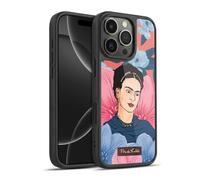 Head Case Designs Officially Licensed Frida Kahlo Floral Portrait 3 Gel Armour Case [Military Grade Protection] Compatible With Apple iPhone 16 Pro
