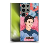 Head Case Designs Officially Licensed Frida Kahlo Floral Portrait 3 Hard Back Case Compatible With Samsung Galaxy S24 Ultra 5G