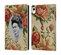 Head Case Designs Officially Licensed Frida Kahlo Floral Portraits And Quotes Leather Wallet Case Compatible With Apple iPad mini (2021/2024)