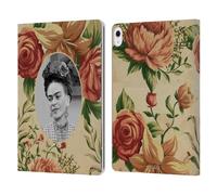 Head Case Designs Officially Licensed Frida Kahlo Floral Portraits And Quotes Leather Wallet Case Compatible With Apple iPad Air 13 2024/2025