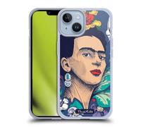 Head Case Designs Officially Licensed Frida Kahlo Flowers Sketch Gel Case [Military Grade Protection] Compatible With Apple iPhone 14