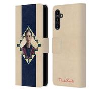 Head Case Designs Officially Licensed Frida Kahlo Folk Art Portrait 2 Leather Wallet Case Compatible With Samsung Galaxy A13 5G (2021)