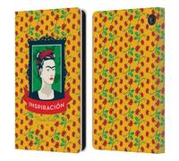 Head Case Designs Officially Licensed Frida Kahlo Frame Icons Leather Wallet Case Compatible With Amazon Fire 7 2022