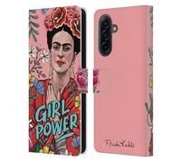Head Case Designs Officially Licensed Frida Kahlo Girl Power Art & Quotes Leather Wallet Case Compatible With Samsung Galaxy A17 4G / 5G