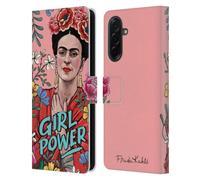 Head Case Designs Officially Licensed Frida Kahlo Girl Power Art & Quotes Leather Wallet Case Compatible With Samsung Galaxy A36 5G