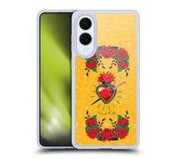 Head Case Designs Officially Licensed Frida Kahlo Heart and Roses Icons Gel Case [Military Grade Protection] Compatible With Samsung Galaxy S25 Edge