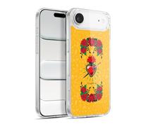 Head Case Designs Officially Licensed Frida Kahlo Heart and Roses Icons Gel Case [Military Grade Protection] Compatible with Apple iPhone 17 Air and Compatible with MagSafe