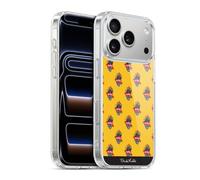 Head Case Designs Officially Licensed Frida Kahlo Heart Pattern Typography Gel Case [Military Grade Protection] Compatible with Apple iPhone 17 Pro and Compatible with MagSafe