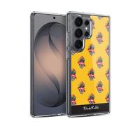 Head Case Designs Officially Licensed Frida Kahlo Heart Pattern Typography Gel Case [Military Grade Protection] Compatible with Samsung Galaxy S26 Ultra and Compatible with MagSafe