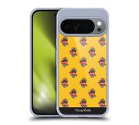 Head Case Designs Officially Licensed Frida Kahlo Heart Pattern Typography Gel Case [Military Grade Protection] Compatible with Google Pixel 10 and Compatible with MagSafe