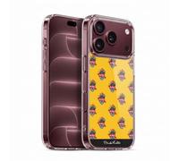Head Case Designs Officially Licensed Frida Kahlo Heart Pattern Typography Gel Case [Military Grade Protection] Compatible With Apple iPhone 18 Pro