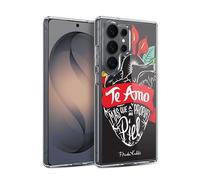 Head Case Designs Officially Licensed Frida Kahlo Heart Typography Gel Case [Military Grade Protection] Compatible with Samsung Galaxy S26 Ultra and Compatible with MagSafe