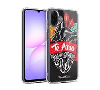 Head Case Designs Officially Licensed Frida Kahlo Heart Typography Gel Case [Military Grade Protection] Compatible With Samsung Galaxy A07 4G