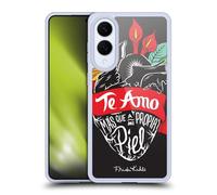 Head Case Designs Officially Licensed Frida Kahlo Heart Typography Gel Case [Military Grade Protection] Compatible With Samsung Galaxy S25 Edge
