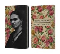 Head Case Designs Officially Licensed Frida Kahlo I Love You Portraits And Quotes Leather Wallet Case Compatible With Amazon Kindle 11th Gen 6in 2022