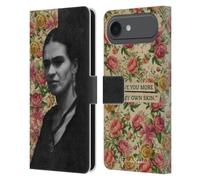 Head Case Designs Officially Licensed Frida Kahlo I Love You Portraits And Quotes Leather Wallet Case Compatible With Apple iPhone 17 Air