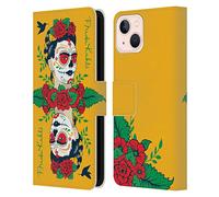 Head Case Designs Officially Licensed Frida Kahlo Mirror Icons Leather Wallet Case Compatible With Apple iPhone 13