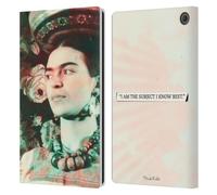 Head Case Designs Officially Licensed Frida Kahlo Muse Portraits And Quotes Leather Wallet Case Compatible With Amazon Fire Max 11 2023