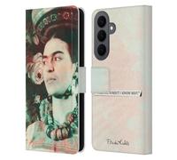 Head Case Designs Officially Licensed Frida Kahlo Muse Portraits And Quotes Leather Wallet Case Compatible With Samsung Galaxy S26 Plus