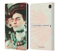 Head Case Designs Officially Licensed Frida Kahlo Muse Portraits And Quotes Leather Wallet Case Compatible With Amazon Fire 7 2022