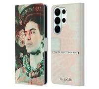 Head Case Designs Officially Licensed Frida Kahlo Muse Portraits And Quotes Leather Wallet Case Compatible With Samsung Galaxy S26 Ultra