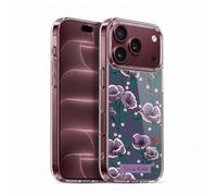 Head Case Designs Officially Licensed Frida Kahlo Purple Flowers Gel Case [Military Grade Protection] Compatible With Apple iPhone 18 Pro