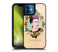 Head Case Designs Officially Licensed Frida Kahlo Purple Portrait Gel Armour Case [Military Grade Protection] Compatible With Apple iPhone 12 / iPhone 12 Pro