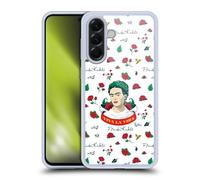 Head Case Designs Officially Licensed Frida Kahlo Rose Patterns Icons Gel Case [Military Grade Protection] Compatible With Samsung Galaxy A56 5G