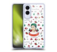 Head Case Designs Officially Licensed Frida Kahlo Rose Patterns Icons Gel Case [Military Grade Protection] Compatible With Samsung Galaxy S25 Edge