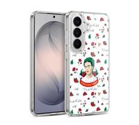 Head Case Designs Officially Licensed Frida Kahlo Rose Patterns Icons Gel Case [Military Grade Protection] Compatible with Samsung Galaxy S26 and Compatible with MagSafe