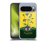 Head Case Designs Officially Licensed Frida Kahlo Shrub Purple Florals Gel Case [Military Grade Protection] Compatible with Google Pixel 10 and Compatible with MagSafe