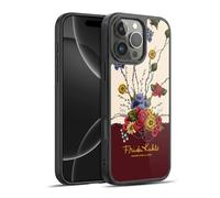Head Case Designs Officially Licensed Frida Kahlo Shrub Red Florals Gel Armour Case [Military Grade Protection] Compatible With Apple iPhone 16 Pro Max