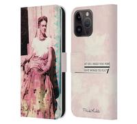 Head Case Designs Officially Licensed Frida Kahlo Strange Portraits And Quotes Leather Wallet Case Compatible With Apple iPhone 15 Pro Max