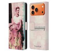 Head Case Designs Officially Licensed Frida Kahlo Strange Portraits And Quotes Leather Wallet Case Compatible With Apple iPhone 17 Pro Max