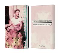 Head Case Designs Officially Licensed Frida Kahlo Strange Portraits And Quotes Leather Wallet Case Compatible With Amazon Kindle Paperwhite 6