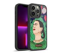 Head Case Designs Officially Licensed Frida Kahlo Tropical Portrait 3 Gel Armour Case [Military Grade Protection] Compatible With Apple iPhone 13 Pro