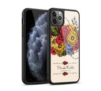 Head Case Designs Officially Licensed Frida Kahlo Vine Red Florals Gel Armour Case [Military Grade Protection] Compatible With Apple iPhone 11 Pro Max