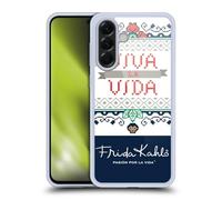 Head Case Designs Officially Licensed Frida Kahlo Viva La Vida Coyoacan Patterns Gel Case [Military Grade Protection] Compatible With Samsung Galaxy A56 5G